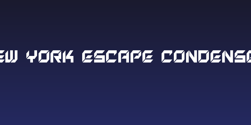 New York Escape Condensed Social Header