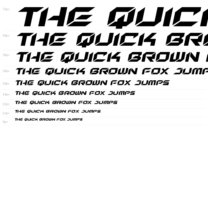 New York Escape Expanded Italic Waterfall