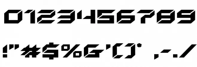 New York Escape Expanded Font OTHER CHARS