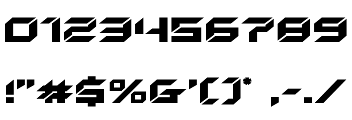 New York Escape Expanded Font OTHER CHARS