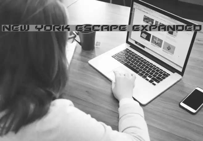 New York Escape Expanded Font examples