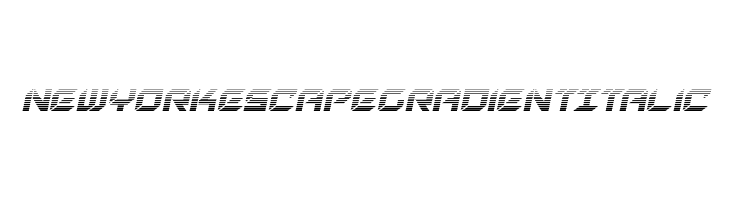 New York Escape Gradient Italic  नि: शुल्क फ़ॉन्ट्स डाउनलोड