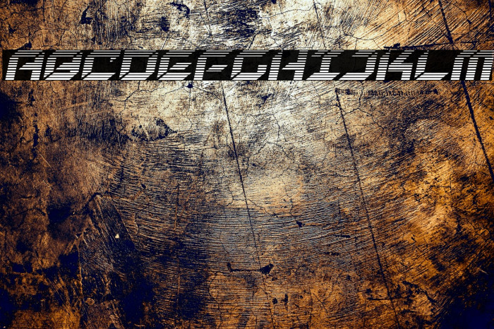 New York Escape Gradient Italic Example 3