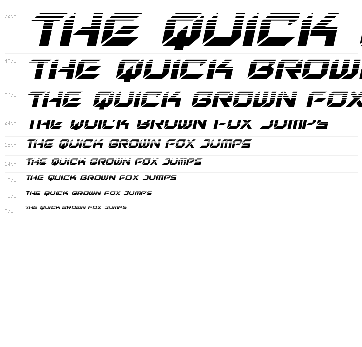 New York Escape Halftone Italic Waterfall