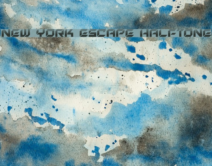 New York Escape Halftone Example 2