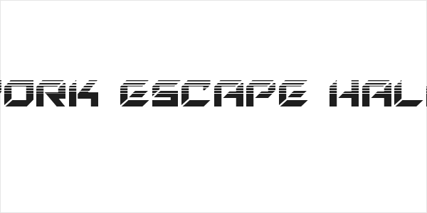 New York Escape Halftone Logo