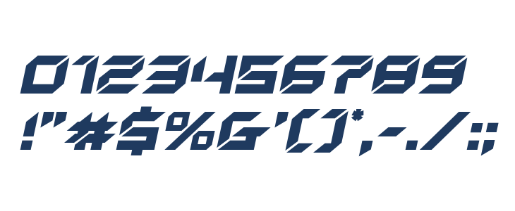 New York Escape Italic Other Characters