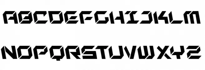 New York Escape Leftalic Schriftart Groß