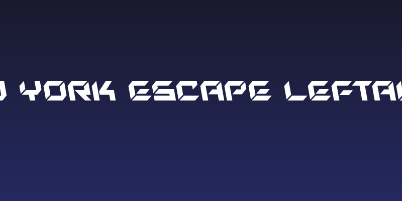 New York Escape Leftalic Social Header
