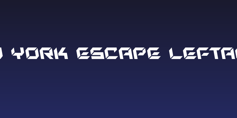 New York Escape Leftalic Social Header