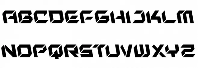 New York Escape Leftalic Schriftart Kleinbuchstaben