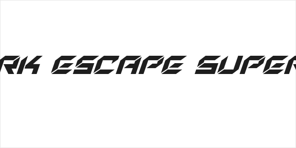 New York Escape Super-Italic Logo