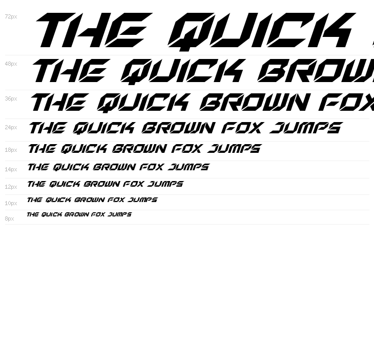 New York Escape Super-Italic Waterfall