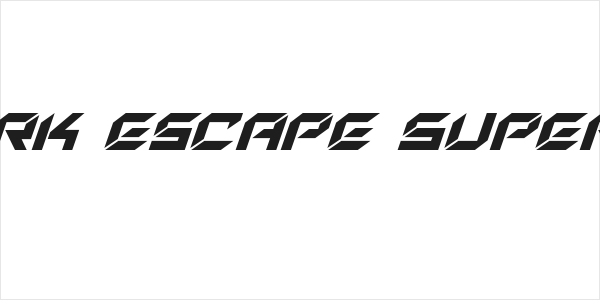 New York Escape Super-Italic Logo