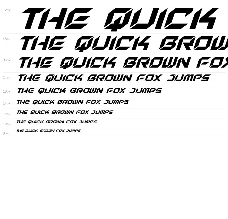 New York Escape Super-Italic Waterfall