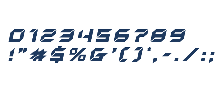 New York Escape Title Italic Other Characters