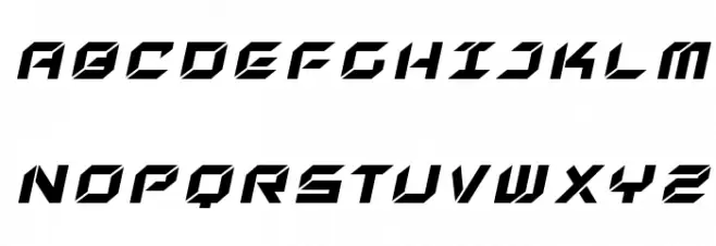 New York Escape Title Italic Шрифта ВЕРХНИЙ