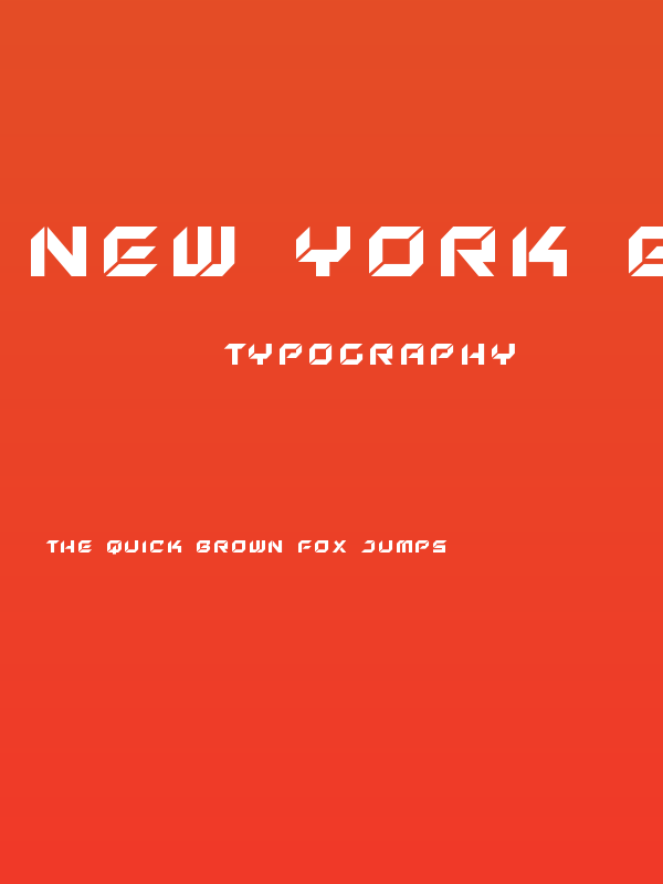 New York Escape Title Poster
