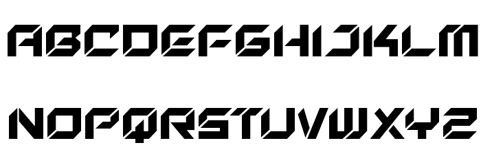 New York Escape Font LOWERCASE