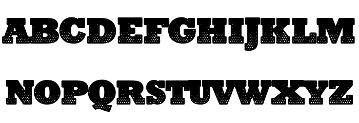 New York Press Font LOWERCASE