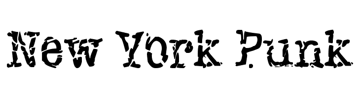 New York Punk Font