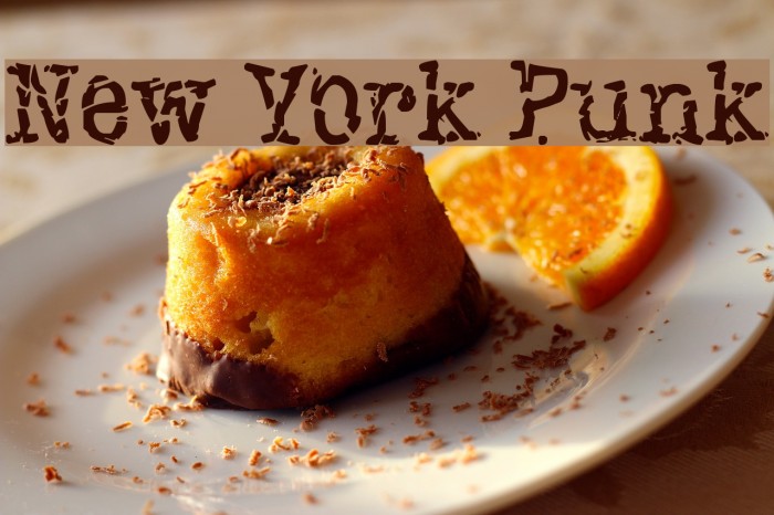New York Punk Font examples