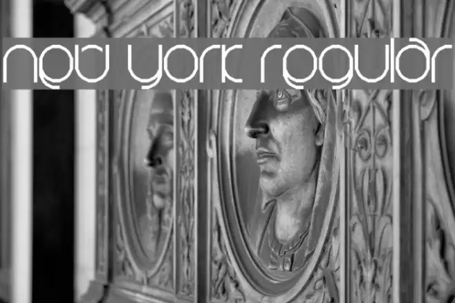 New York Regular Font examples