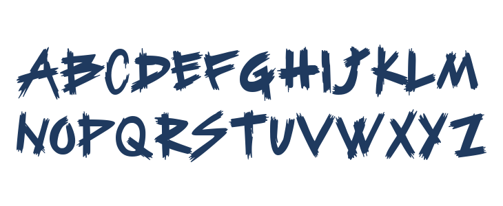 New York Scary Lowercase