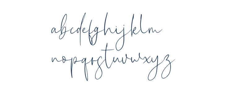 New York Signature Lowercase