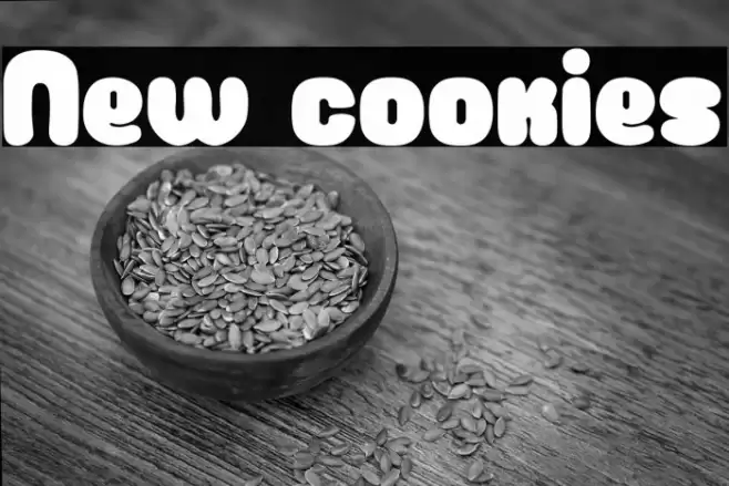 New cookies Font examples