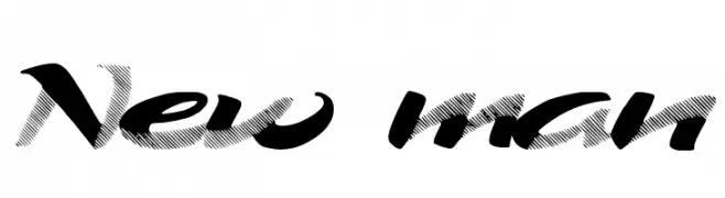 New man  font caratteri gratis