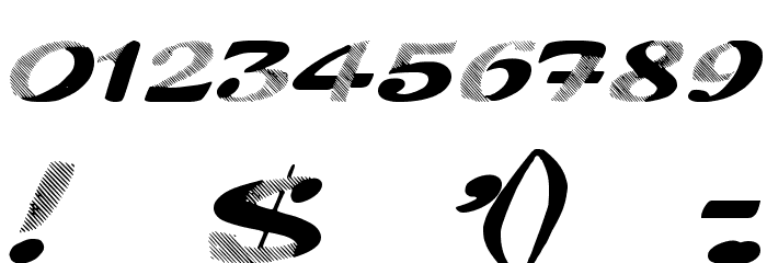 New man Font OTHER CHARS