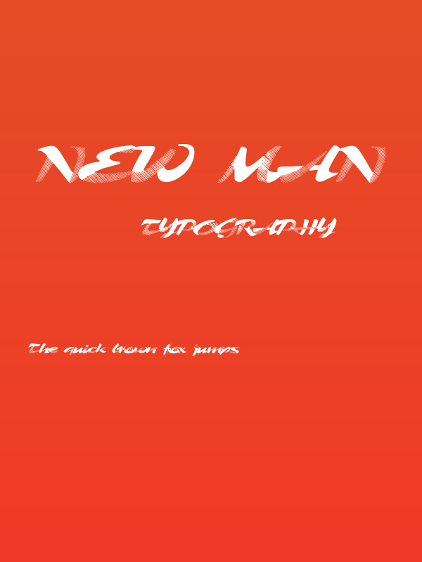 New man Poster