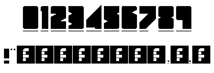 New wave 2009 Regular Font OTHER CHARS