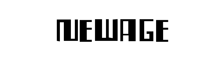 NewAge  Free Fonts Download