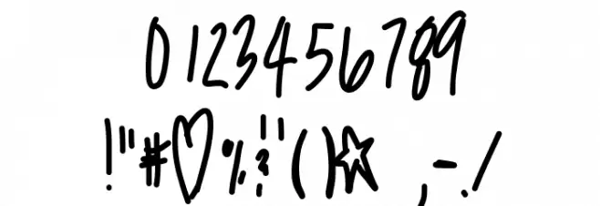 NewArcades Font OTHER CHARS