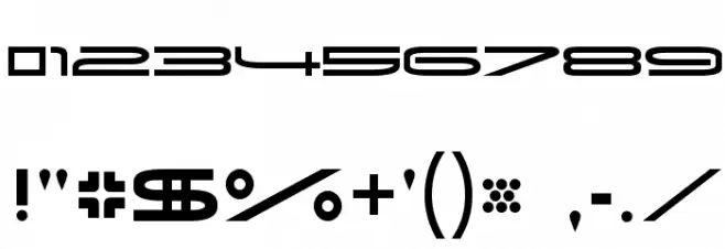 NewBrilliant-Regular Font OTHER CHARS