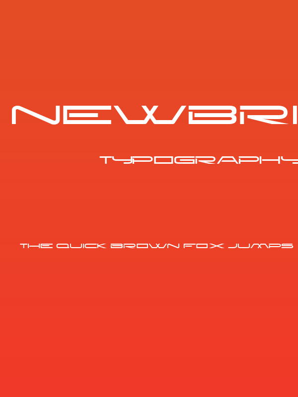 NewBrilliant-Regular Poster