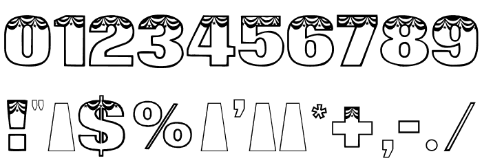 NewBunting Font OTHER CHARS