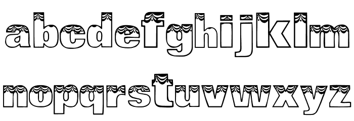 NewBunting Font LOWERCASE