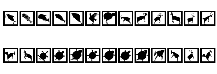 NewCaveDrawingsDrei Font LOWERCASE