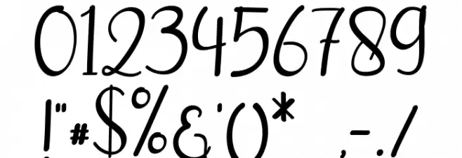 NewChristmas Font OTHER CHARS