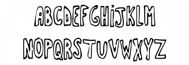 NewComicAge Font Litere mari