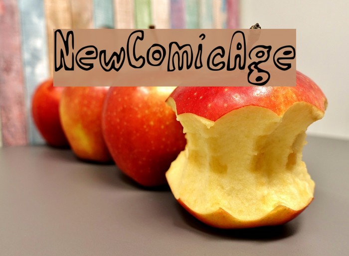 NewComicAge Font examples