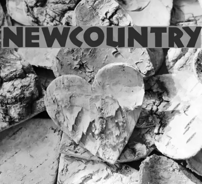 NewCountry Font examples