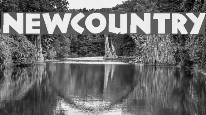 NewCountry Font examples