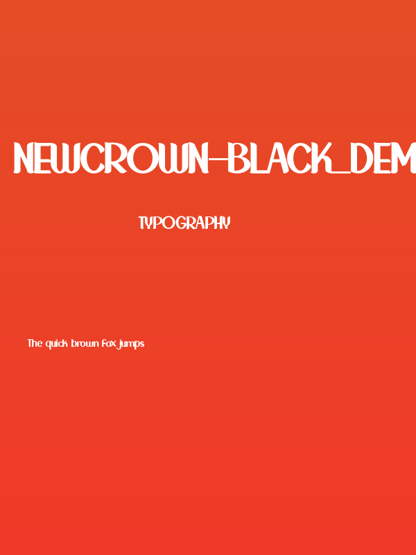 NewCrown-Black_DEMO Poster