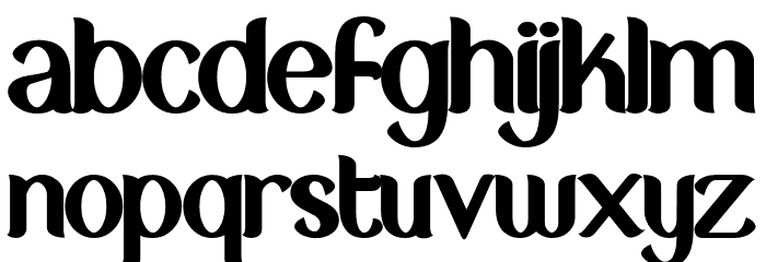 NewCrown-Black_DEMO Font LOWERCASE