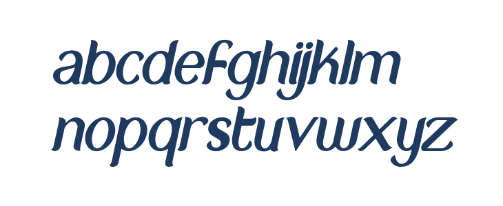 NewCrown-NormalItalic_DEMO Lowercase