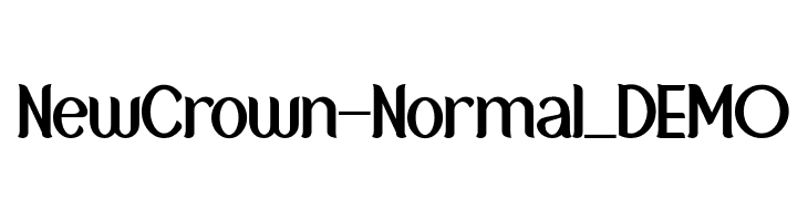 NewCrown-Normal_DEMO  नि: शुल्क फ़ॉन्ट्स डाउनलोड